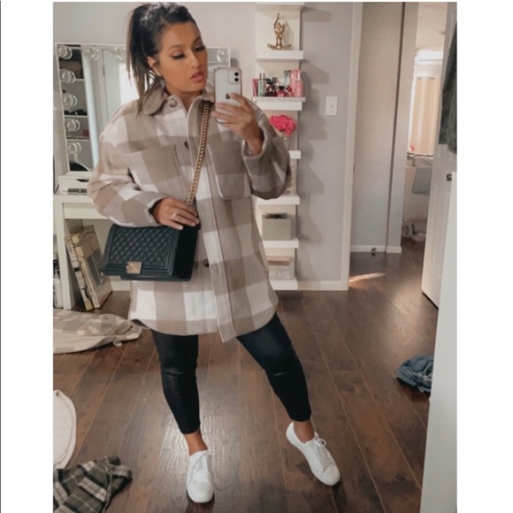 SOLD‼️HM shirt jacket shacket - Picture 3 of 15